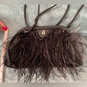 Steve Madden Feather clutch/crossbody